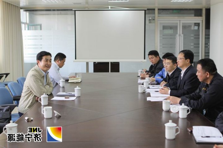 虢洪增到济矿民生煤化公司调研