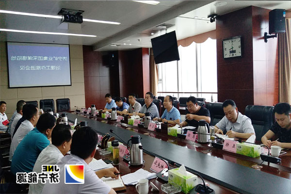 集团公司采煤塌陷地治理工作推进会召开