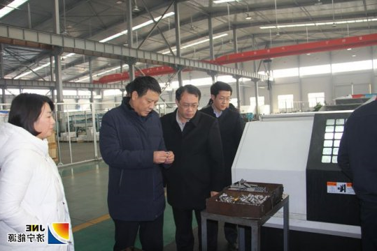 张广宇到落陵盛源检查指导工作