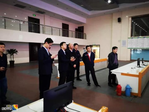 集团公司外部董事牛克洪到安居煤矿调研