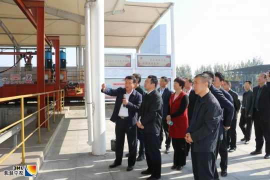 山东省交通运输厅副厅长高立平一行调研山东京杭多式联运物流项目