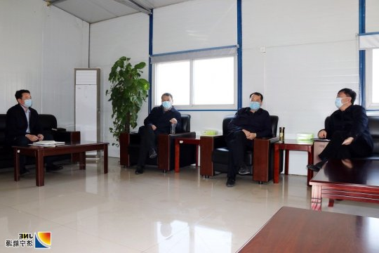 马涛到济矿物流公司督导疫情防控工作