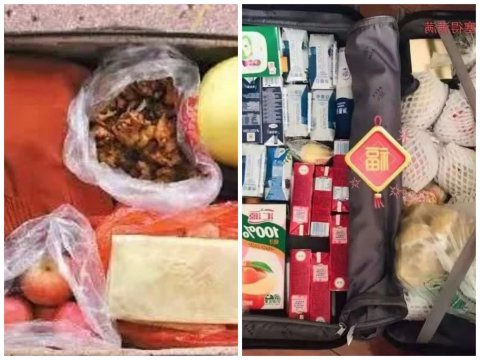 载满行礼箱的爱