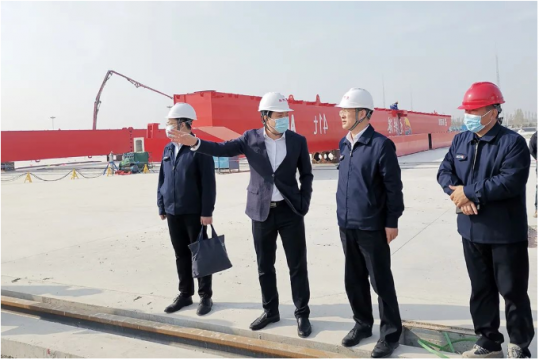 王崇景带队开展挂图作战重点项目（工程）专题督查