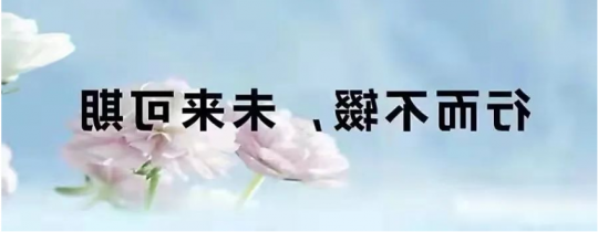 行而不辍 未来可期