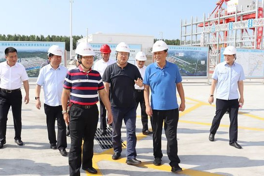 林少滨到龙拱港调研指导工作