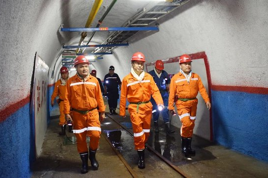 李振国、刘晓林先后到金桥煤矿督导检查安全生产工作